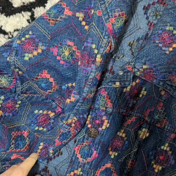 Colorful Patterned Jacket - Picture 5 of 5